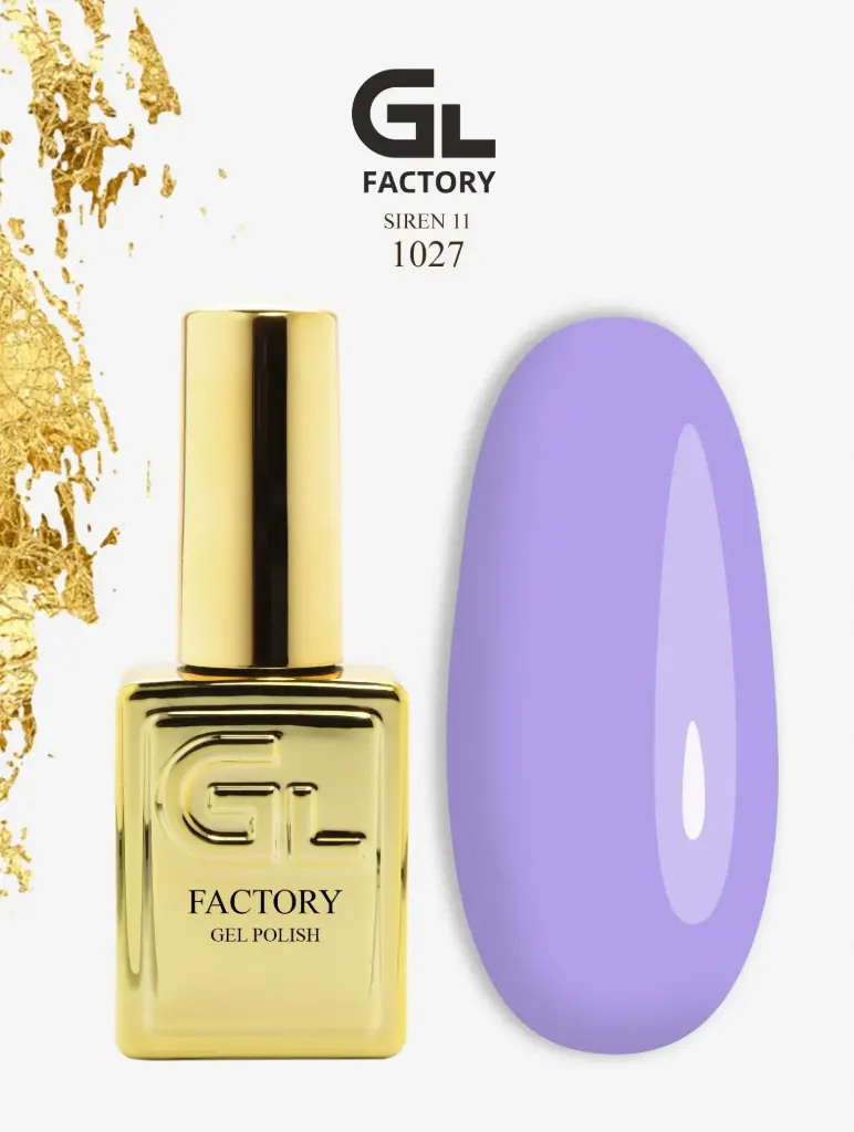 GL 1027 GOLD Gel Polish SiRen' 11 15g TPO FREE