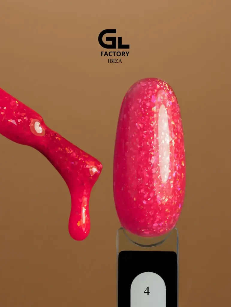 GL 2071 BLACK Gel Polish Ibiza 04 15g TPO FREE