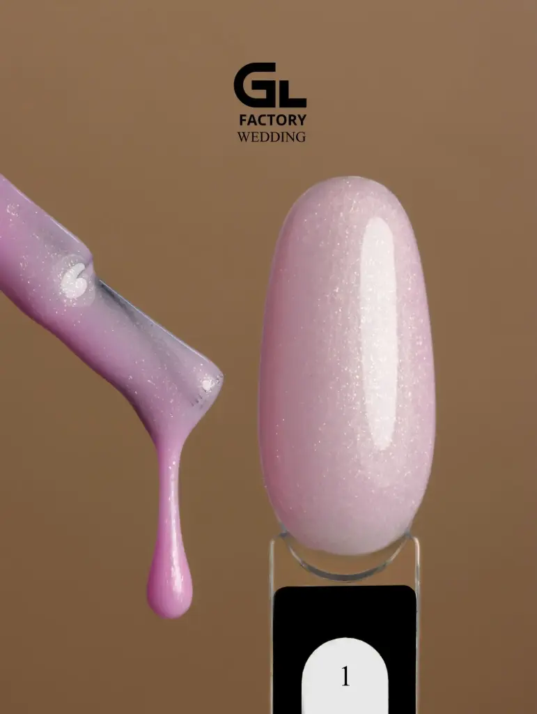 GL 2078 BLACK Gel Polish Wedding 01 15g TPO FREE