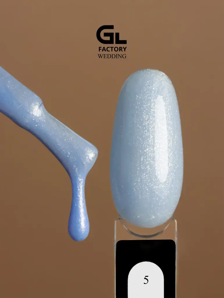 GL 2079 BLACK Gel Polish Wedding 05 15g TPO FREE