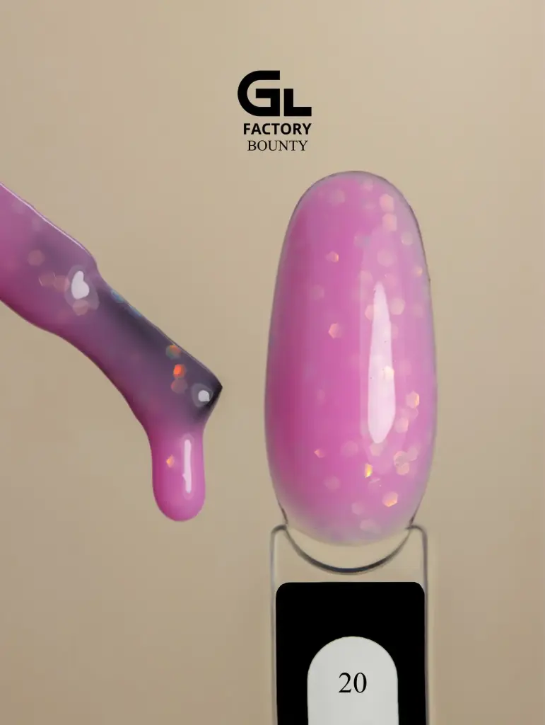 GL 2173 BLACK Gel Polish Bounty 20 15g TPO FREE