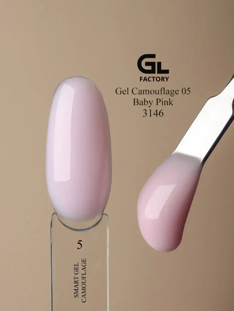 GL 3146 Gel Builder Baby Pink 30g TPO HEMA FREE